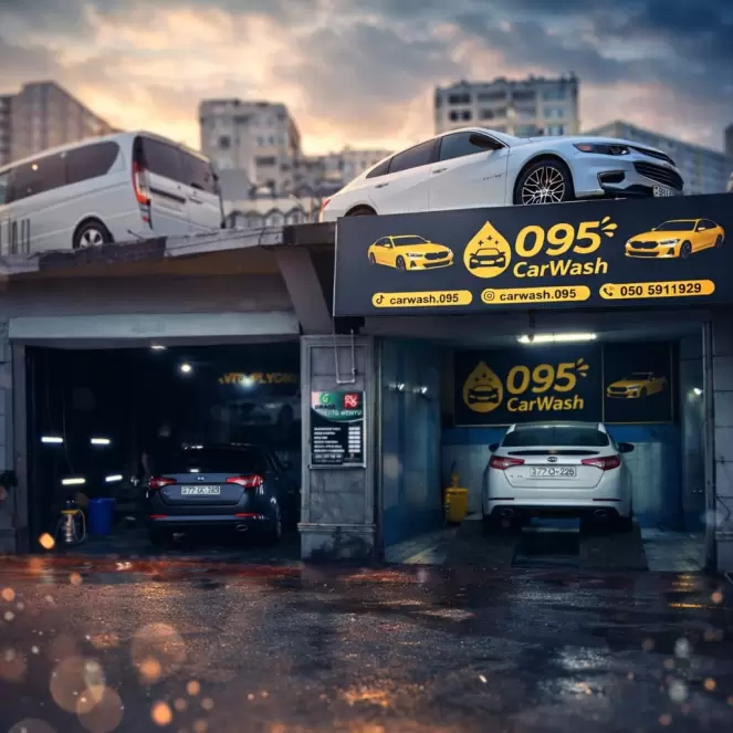 095 CarWash - 📍20 Yanvar